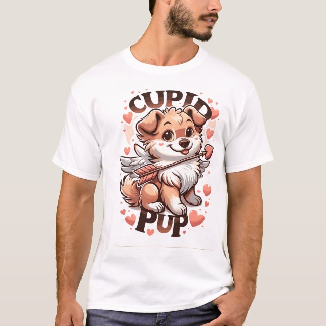 Camiseta Cherub Pooch - Cupid Pup Tee (Anverso)