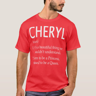 Camiseta Cheryl Name Gift 50