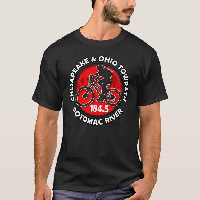 Camiseta Chesapeake and Ohio Canal Towpath Maryland T-Shirt (Anverso)