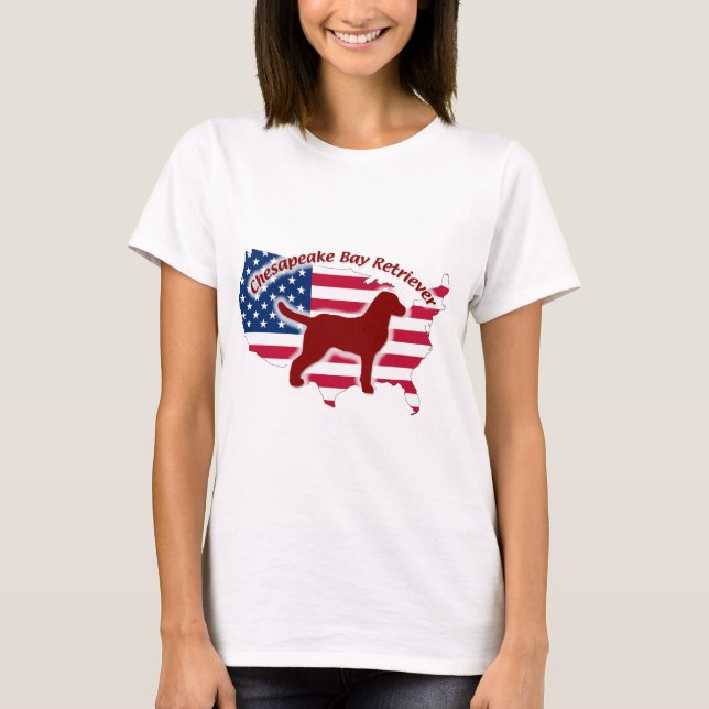 Camiseta Chesapeake Bay Retriever (Anverso)