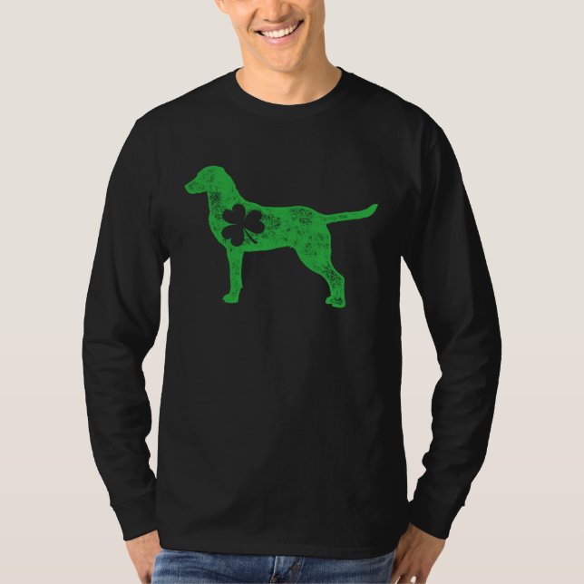 Camiseta Chesapeake Bay Retriever St Patrick s Day Boys Sha (Anverso)