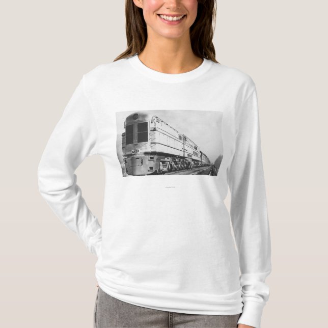 Camiseta Chesapeake y ferrocarril "500" de Ohio locomotora (Anverso)