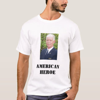 Camiseta Chesley Sully Sullenberger, HÉROE AMERICANO