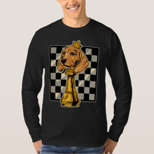Camiseta Chess Dachshund Dog