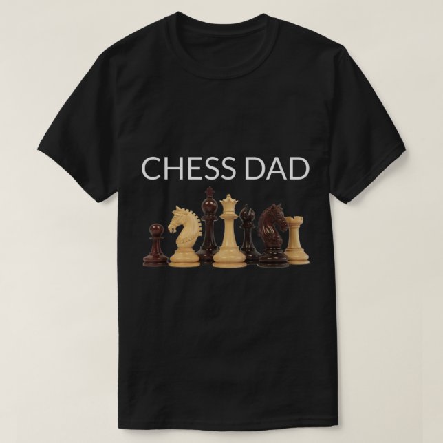 Camiseta Chess Dad Gift for Strategy Lovers (Diseño del anverso)