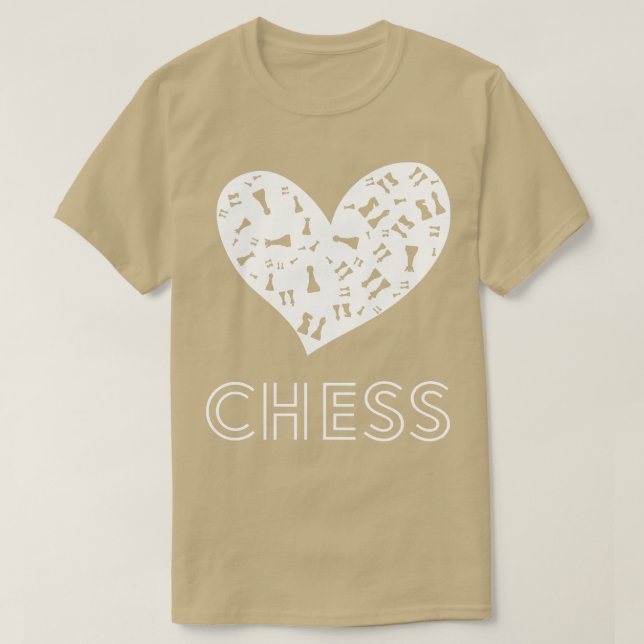 Camiseta Chess Lover (Diseño del anverso)