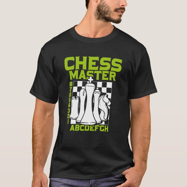 Camiseta Chess Master Chess Board Pieces Checkmate Grandmas (Anverso)