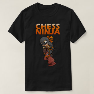 Camiseta Chess Ninja | Funny Gamer and Strategy Design