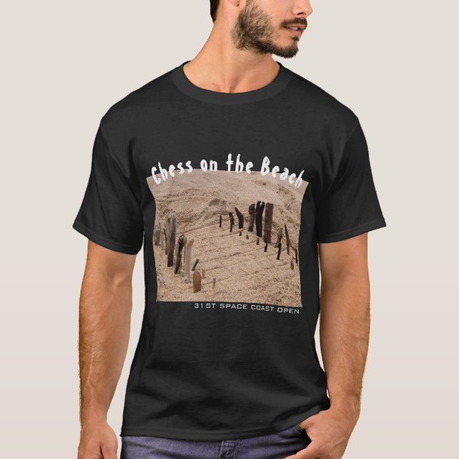 Camiseta Chess on the Beach 31st SCO Dark T-Shirt (Anverso)