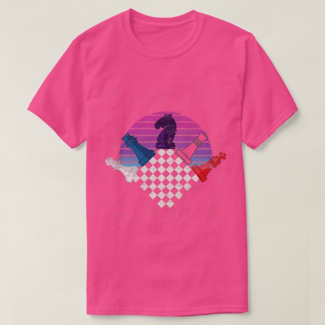 Camiseta Chess Pieces Jaque mate de ajedrez (Diseño del anverso)