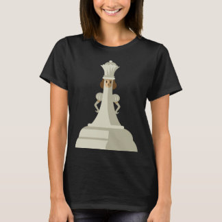 Camiseta Chess Pieces White Queen Children Board Game Set