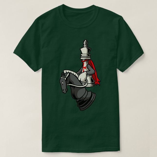 Camiseta Chess Player Club Chessboard Active TShirt  (Diseño del anverso)