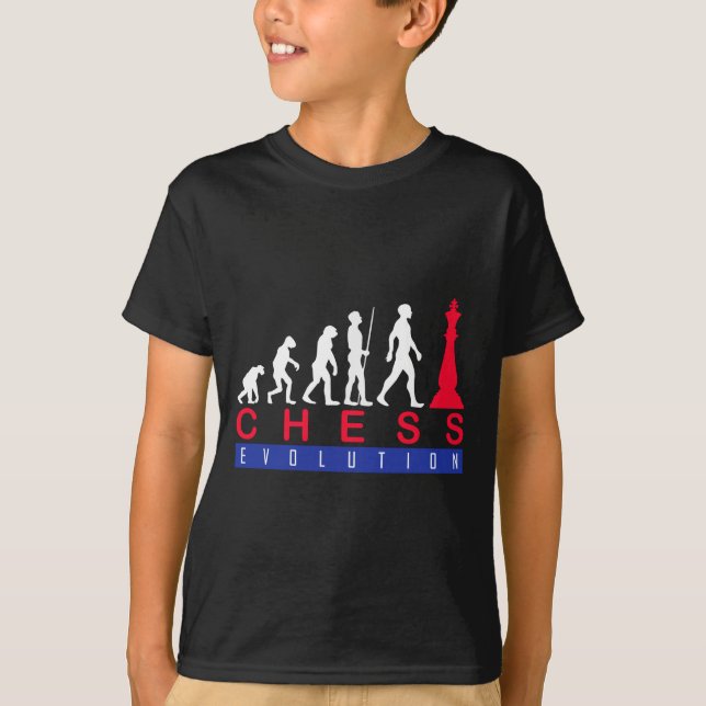 Camiseta Chess player Game Evolution Funny Gift for Man (Anverso)