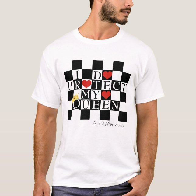 Camiseta Chess Romance T-Shirt (Anverso)