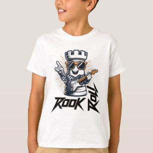 Camiseta Chess Rook Y Rolly Funny Electric Guitar Music Pl