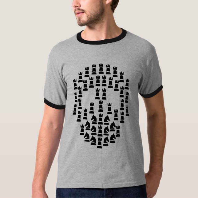 Camiseta Chess Skull (Anverso)