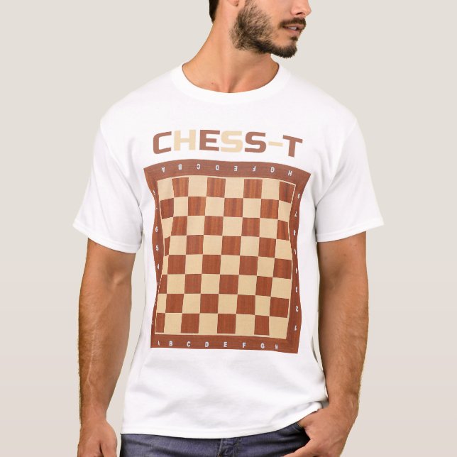 Camiseta Chess-t y Back-gammon (Anverso)