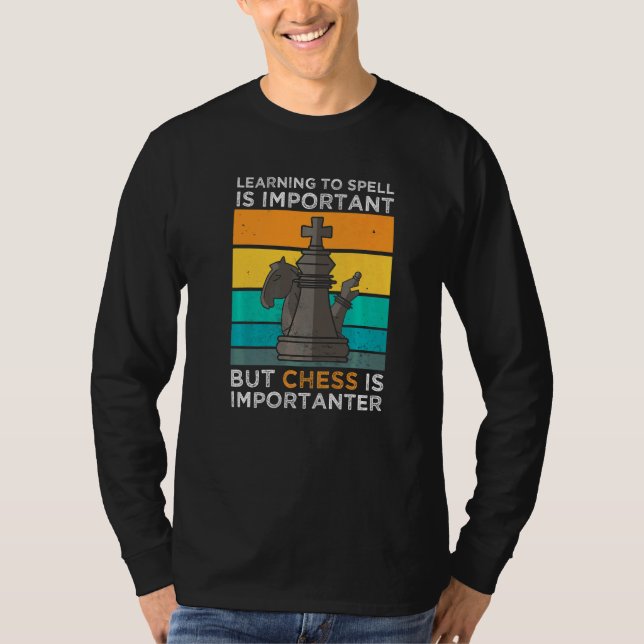 Camiseta Chessman Checkmate Gambit Chess Player (Anverso)