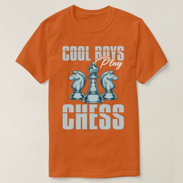 Camiseta Chessman Funny Chess Master Boys Juego de tablero  (Diseño del anverso)
