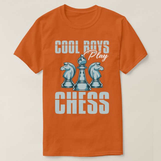 Camiseta Chessman Funny Chess Master Boys Juego de tablero  (Diseño del anverso)