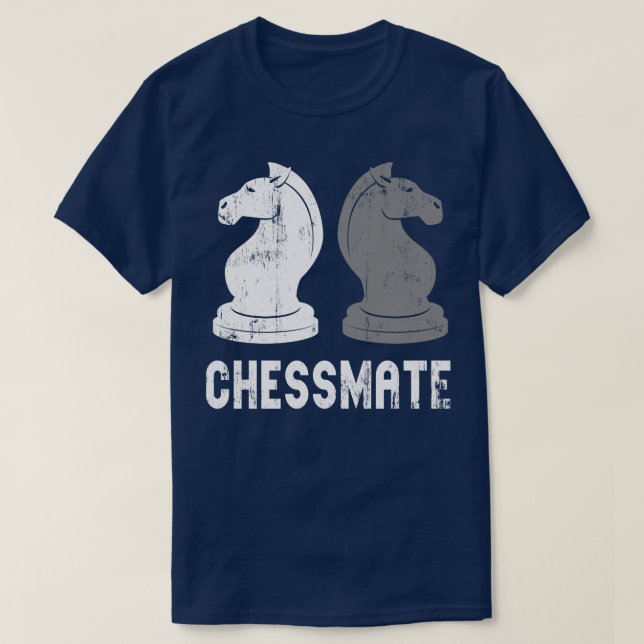 Camiseta Chessmate Funny Chess Player Game Partner Friends (Diseño del anverso)