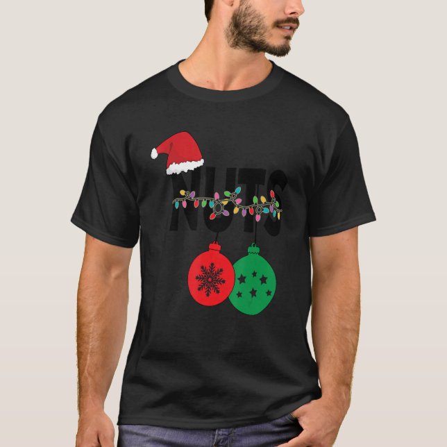 Camiseta Chest Nuts Christmas Matching Couples Chestnuts (Anverso)