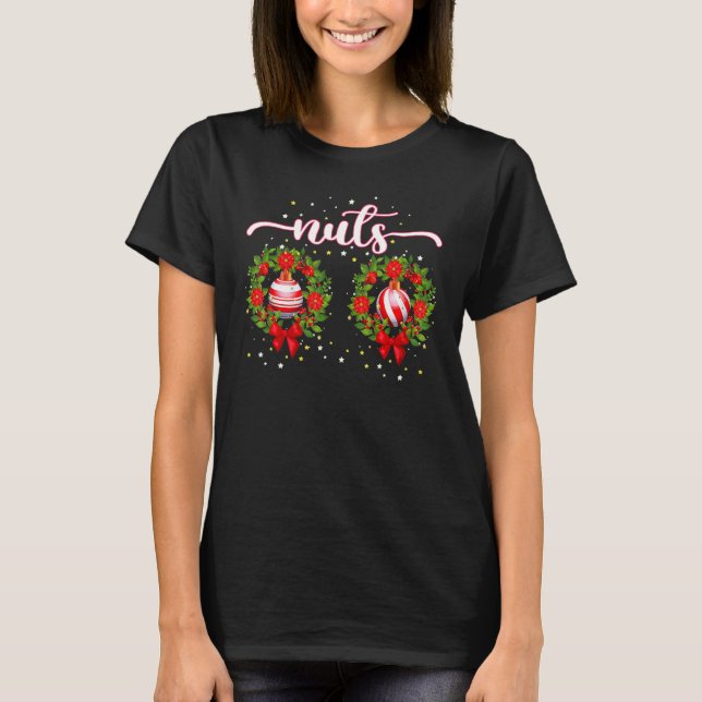 Camiseta Chest Nuts  Matching Chestnuts Christmas Couples N (Anverso)