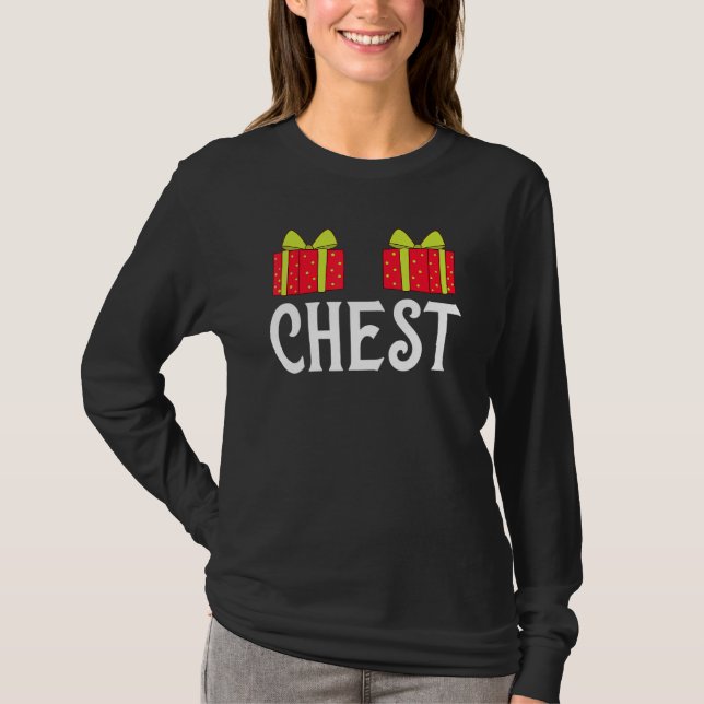 Camiseta Chest Nuts Matching Chestnuts  Christmas Couples N (Anverso)