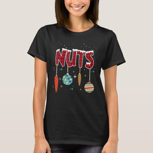 Camiseta Chest Nuts  Matching Chestnuts Christmas Couples N (Anverso)