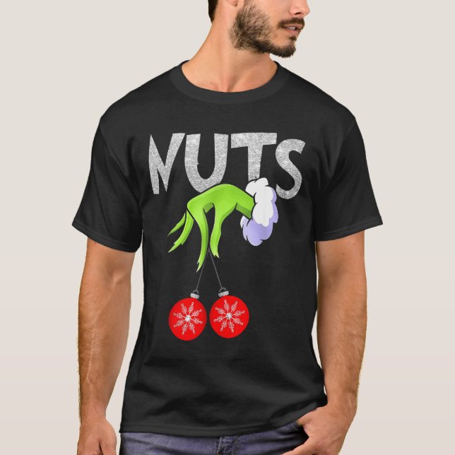 Camiseta Chest Nuts Matching Chestnuts Christmas Snow Coupl (Anverso)