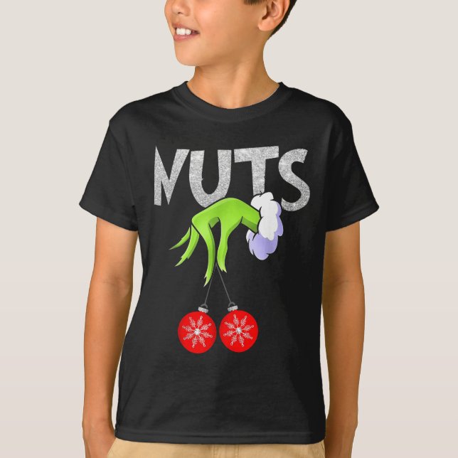 Camiseta Chest Nuts Matching Chestnuts Christmas Snow Coupl (Anverso)
