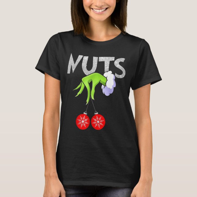 Camiseta Chest Nuts Matching Chestnuts Christmas Snow Coupl (Anverso)