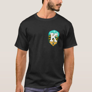 Camiseta Chest Patch K Minimalista Mountain Camping Long Sl