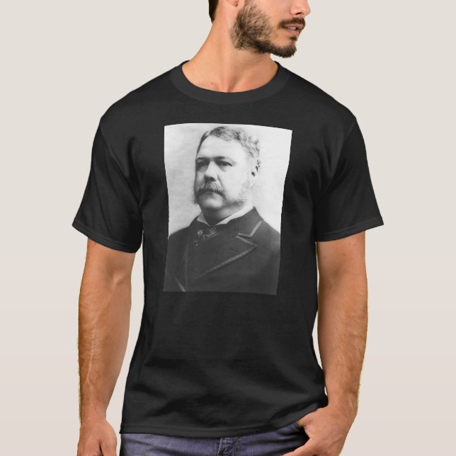 Camiseta Chester A. Arthur 21ª Presidenta (Anverso)