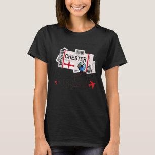 Camiseta Chester Chica Chester Boarding Pass Chester