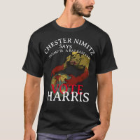 CHESTER NIMITZ DICE VOTA POR KAMALA HARRIS TÍO SAM