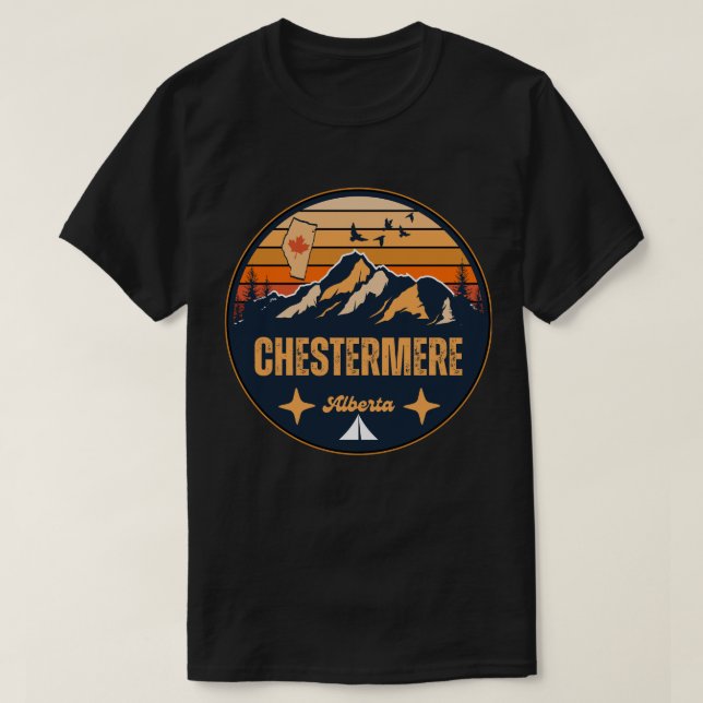 Camiseta Chestermere, Alberta (Diseño del anverso)