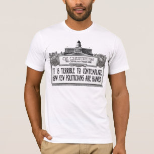 Camiseta Chesterton del colgante de los políticos