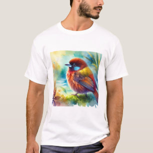Camiseta Chestnut Capped Brushfinch 200924AREF126 - Waterco