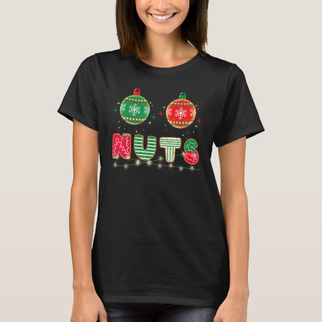 Camiseta Chestnut Christmas Matching for Couples 1 (Anverso)