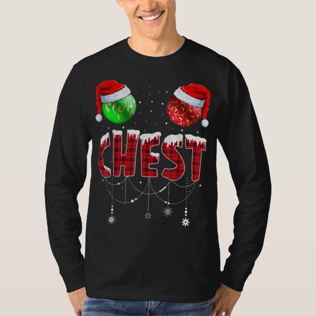 Camiseta Chestnut Matanza Familia Funny Chest Nuts Christm (Anverso)