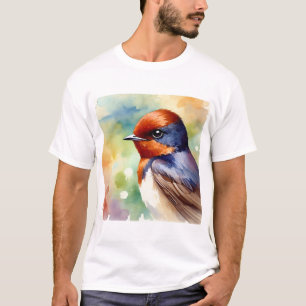 Camiseta Chestnutheaded Swallow 020924AREF149 - Watercolor
