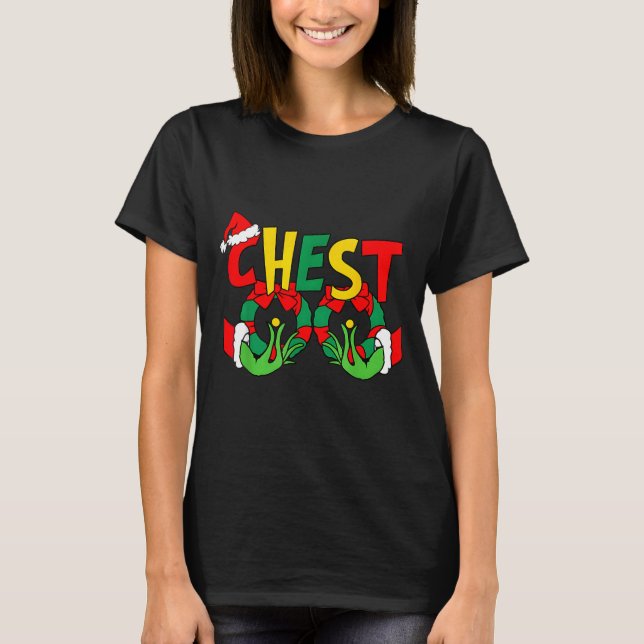 Camiseta Chestnuts Matching Family Funny Chest Nuts Christm (Anverso)