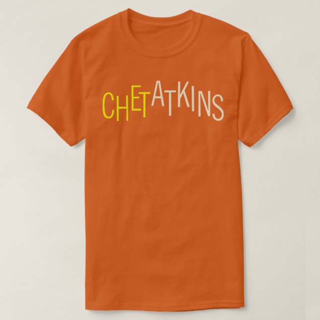 CAMISETA CHET ATKINS (Diseño del anverso)