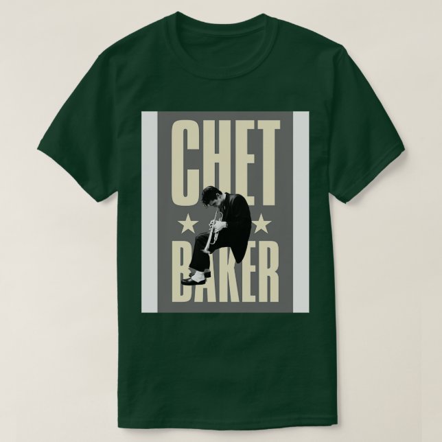 Camiseta Chet Baker (Diseño del anverso)