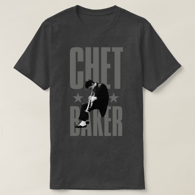 Camiseta Chet Baker (Diseño del anverso)