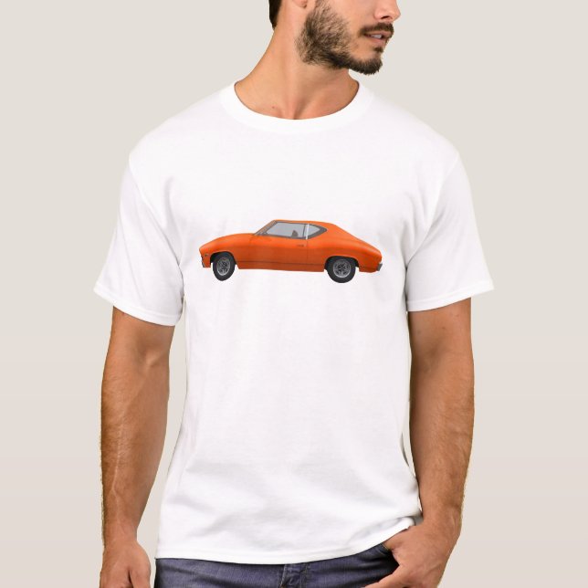 Camiseta Chevelle 1969 SS: Final anaranjado (Anverso)