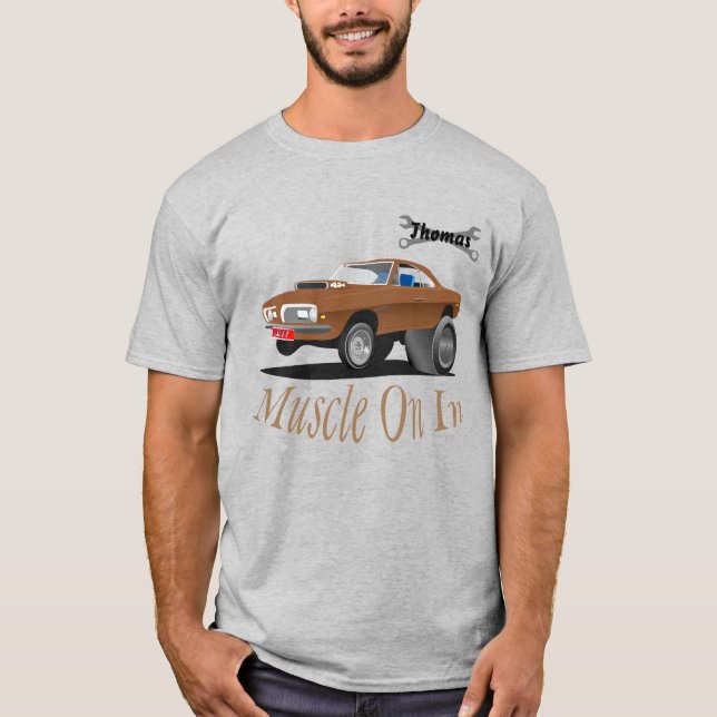 Camiseta Chevelle Muscle Car 454 Personalizada (Anverso)