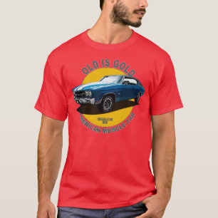 Camiseta Chevelle SS American Muscle 60's 70s Old is Gold