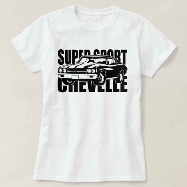 Camiseta Chevelle Super Sport de Chevelle 1970 (Diseño del anverso)